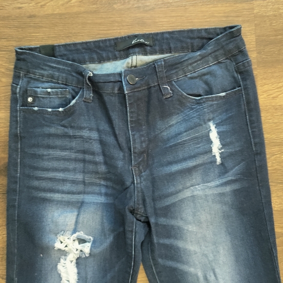 KanCan distressed skinny jeans women's sz 29 - Picture 3 of 4